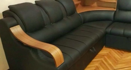 Перетяжка кожаного дивана. Семикаракорск